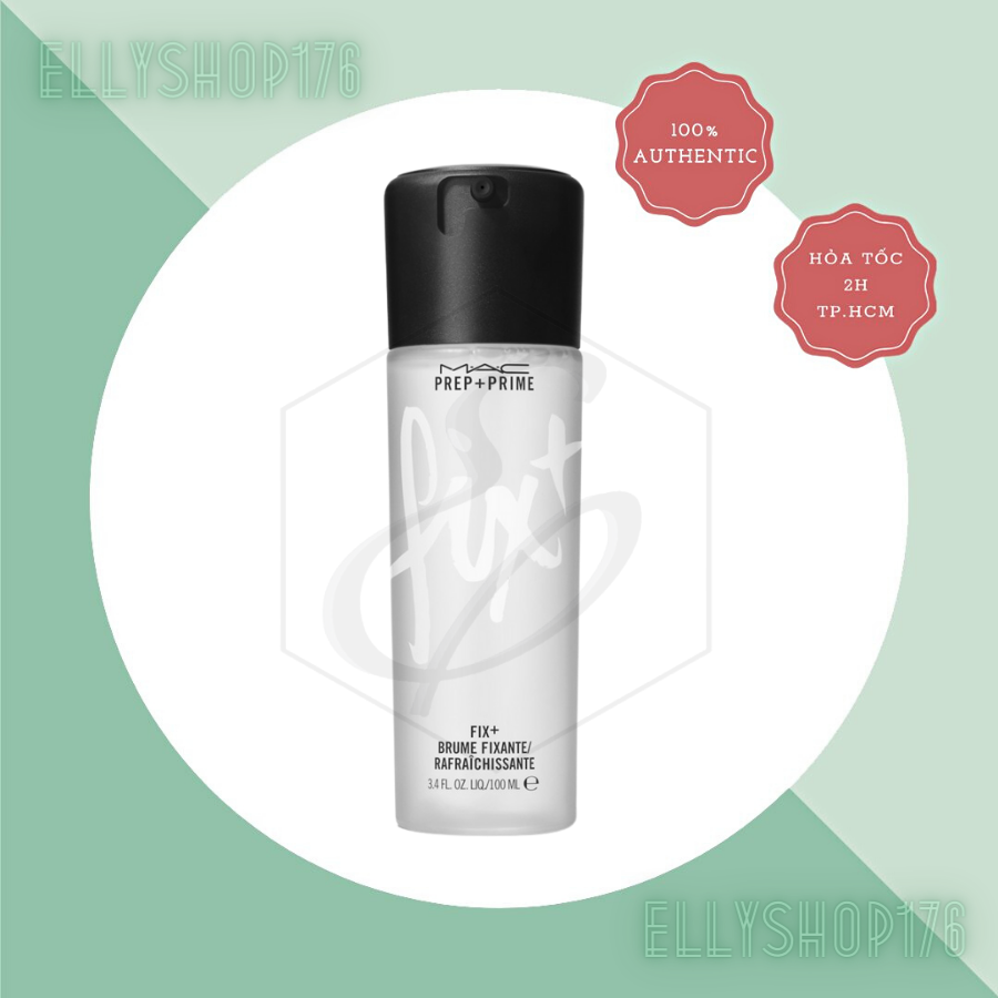 Nước Xịt Khoáng Hoàn Tất Trang Điểm MAC 100ml Prep + Prime Face Fix Setting Spray - Origina